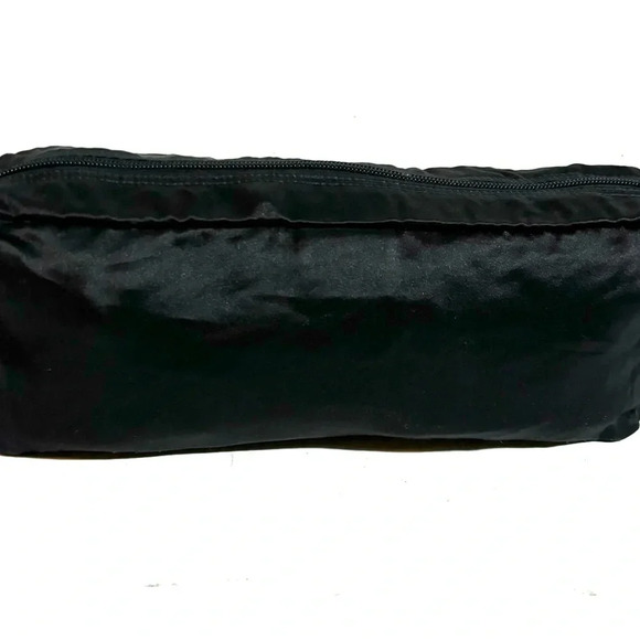 Prada black nylon oblong mini pouch   clutch  make up bag - Picture 2 of 10